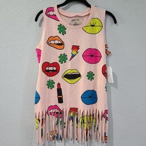 On Fire Lips and Lipstick  Shirt 💄 👄